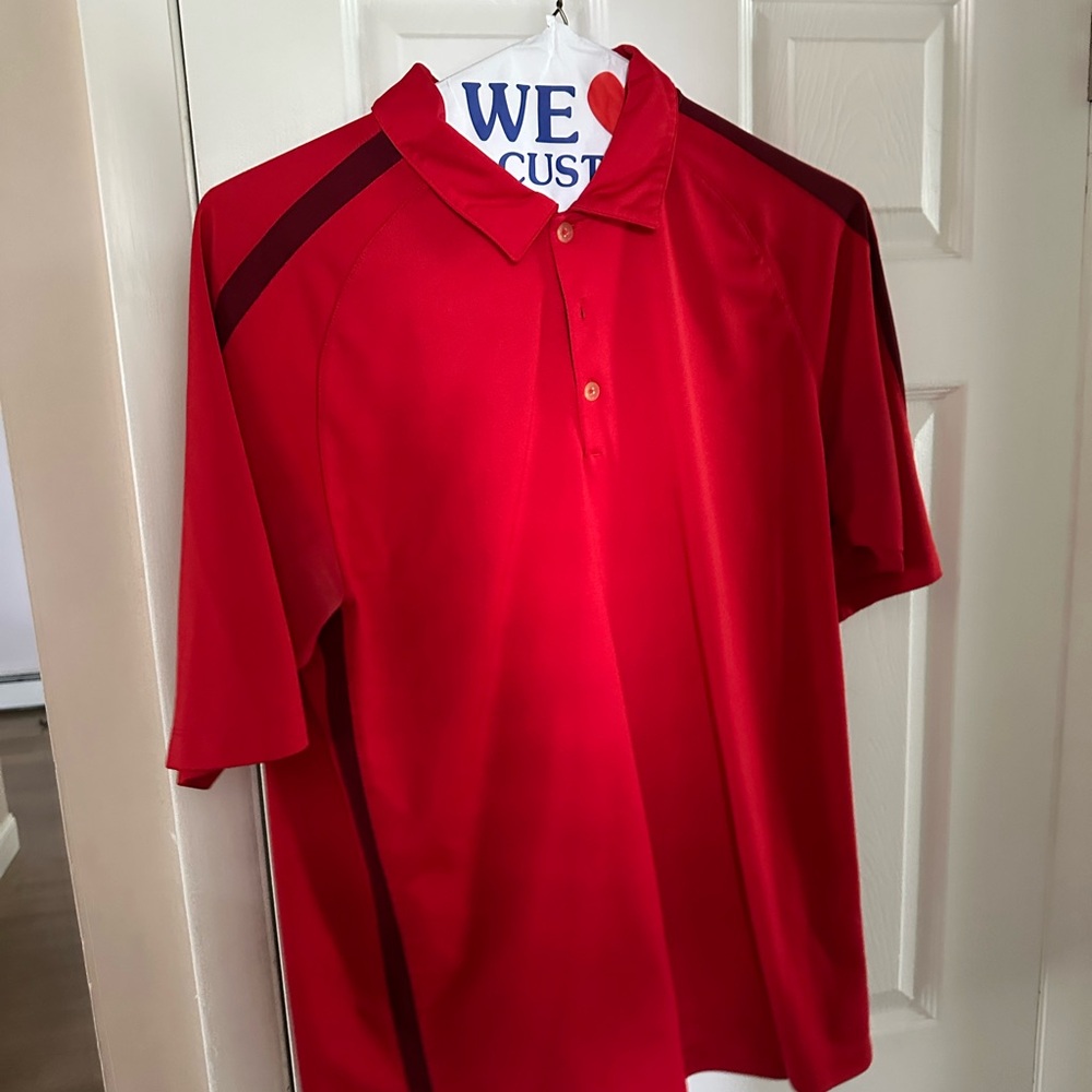 Nike Vibrant Red Polo Shirt